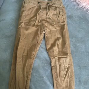 Holister joggers with elastic waistband and ankles